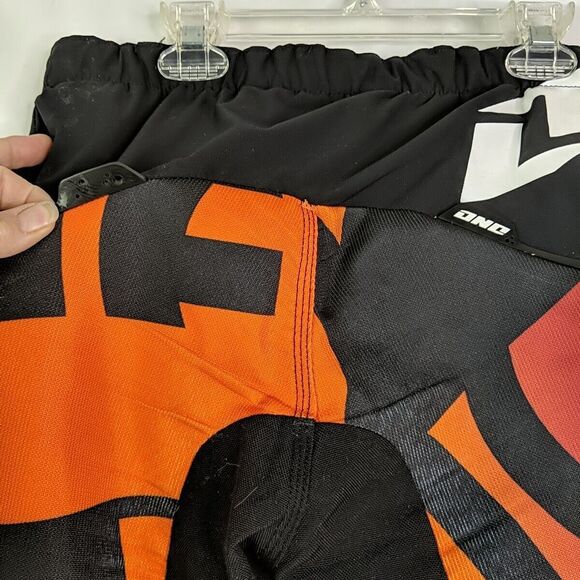 One Industries Defcon Off Road ATV Motocross Gear Pants Orange Red Men Size 30 - Picture 10 of 16